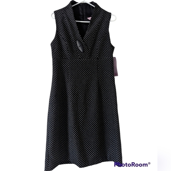 Sweet Chemise Black Dot Dress - Picture 5 of 10